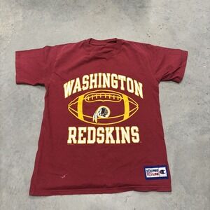 Vintage Washington Redskins Tshirt Men's Size‎ medium Red Burgandy